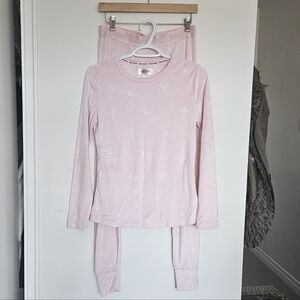 Juicy Couture Light Pink Velour Pajama Sleepwear Set